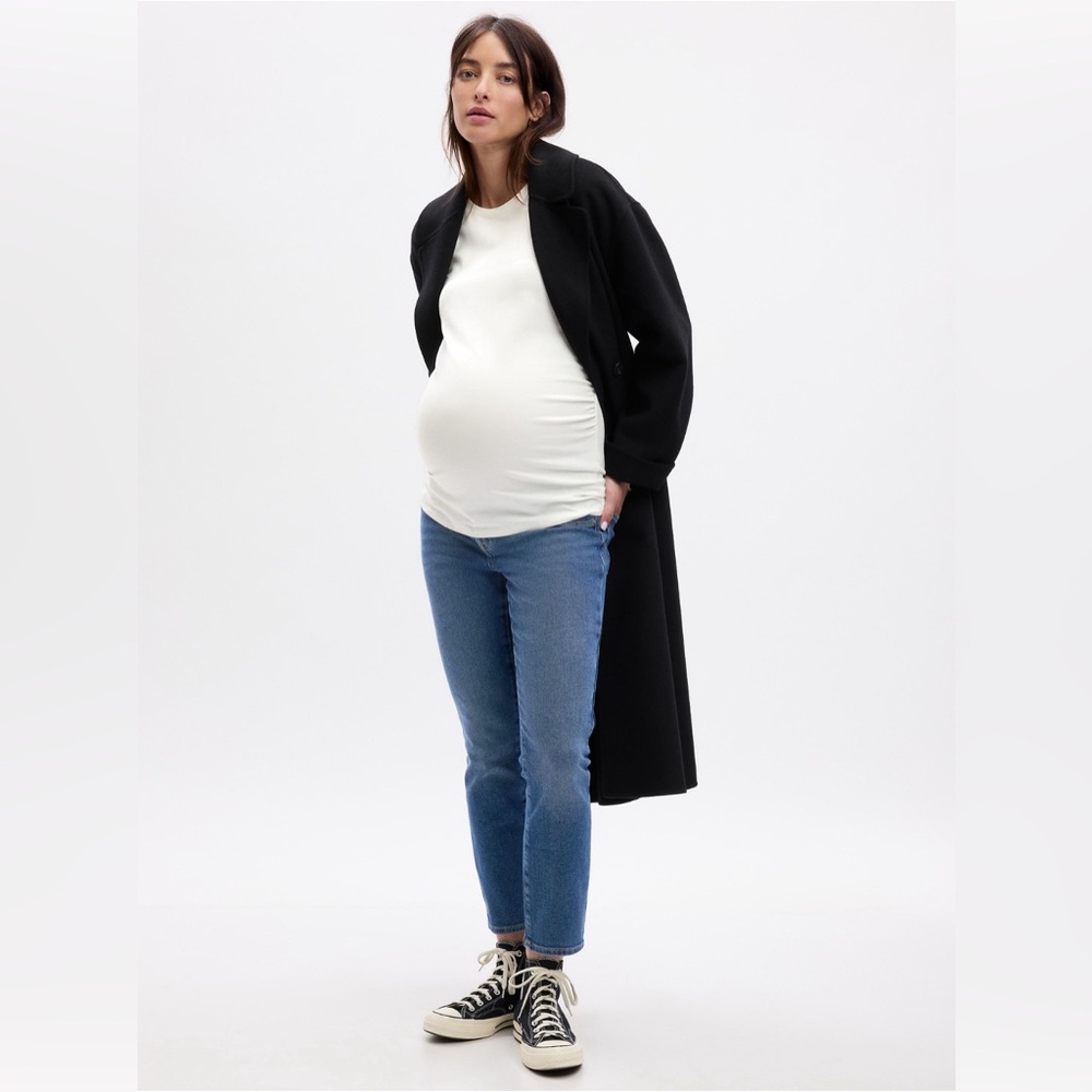Gap maternity insert panel vintage slim jeans. NWT